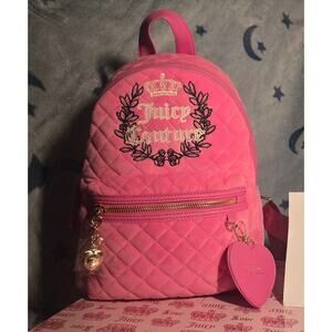 Juicy Couture Royal Moment Velour Backpack